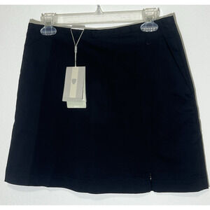 NIKE Golf Skort Skirt Women's Size 6 Black‎ New with Tags VINTAGE 2004 DRI-FIT